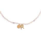 Sol Baroque pearl initial neckchain