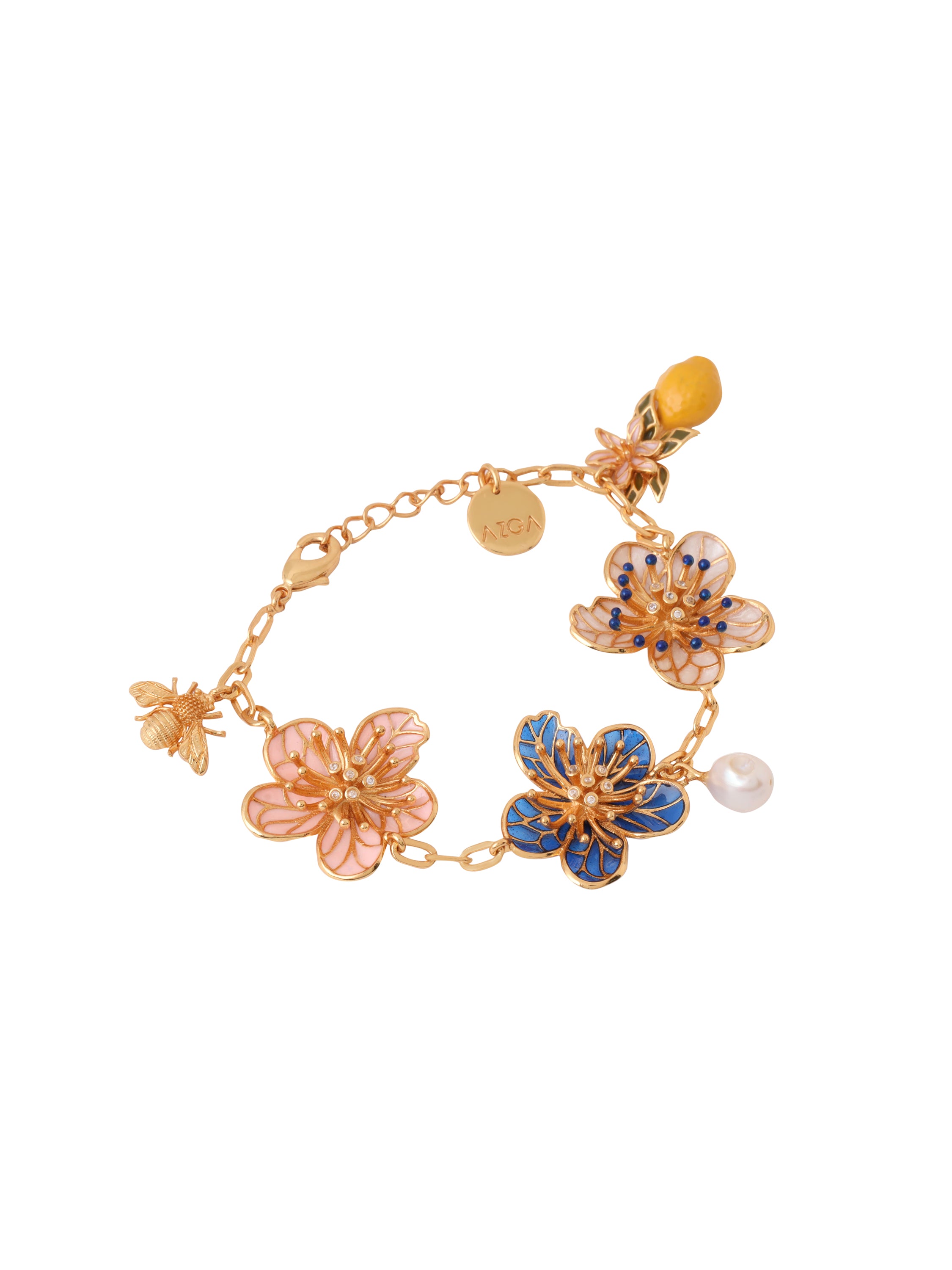 Oona Lemon flower bracelet