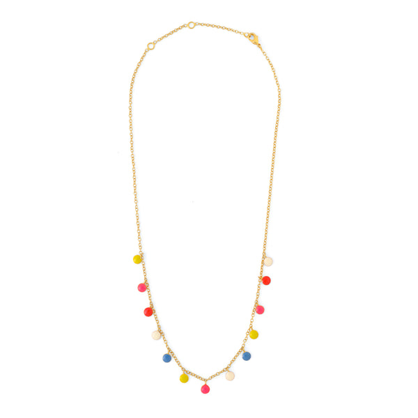 Disco Loco necklace - multi color