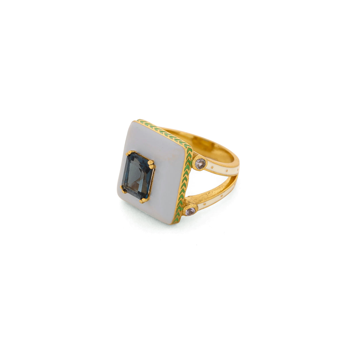 Buy London Blue Topaz Sora Ring - Azga