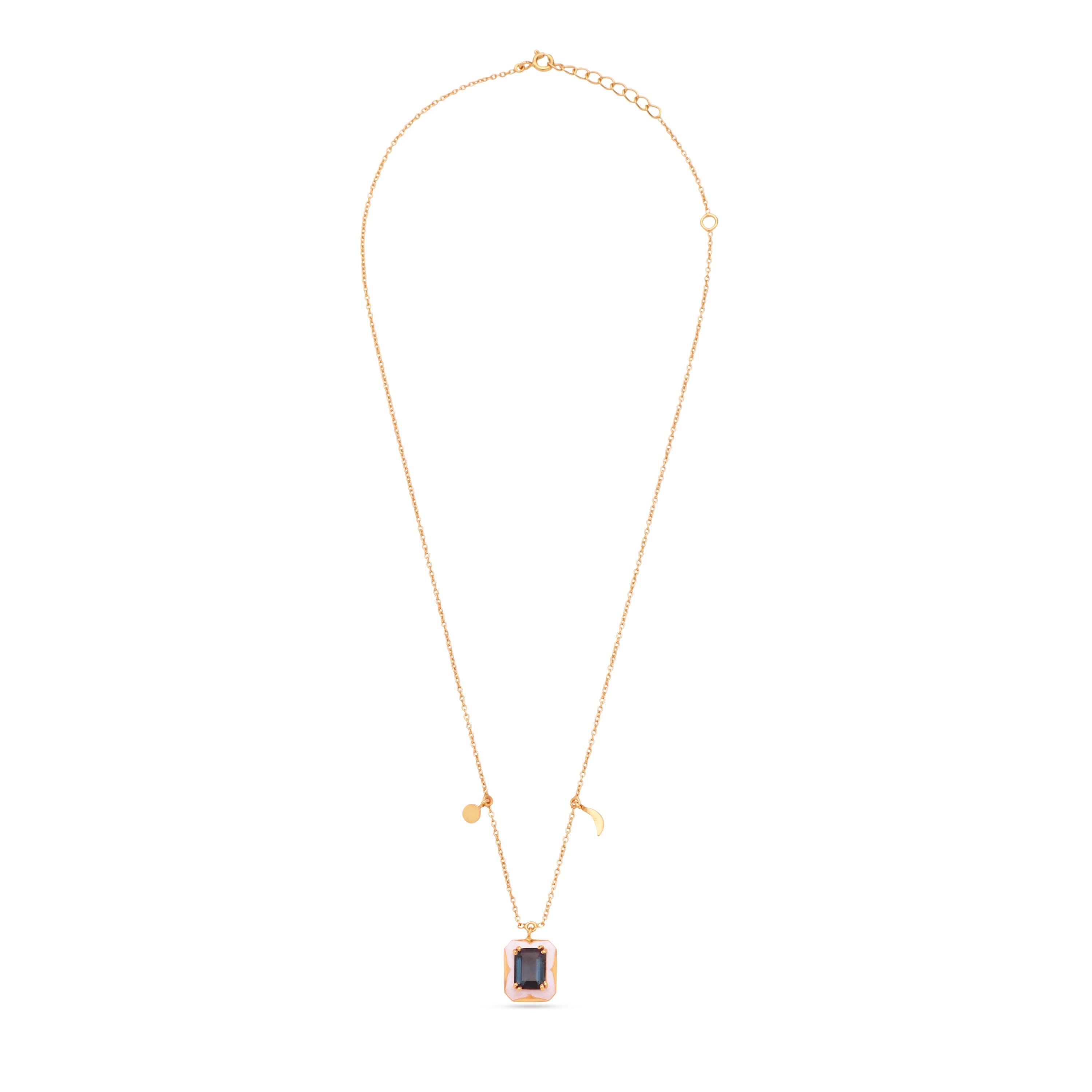 Sora Necklace - London Blue Topaz