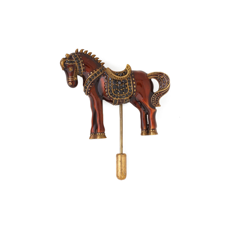 Jewelled horse - Antique