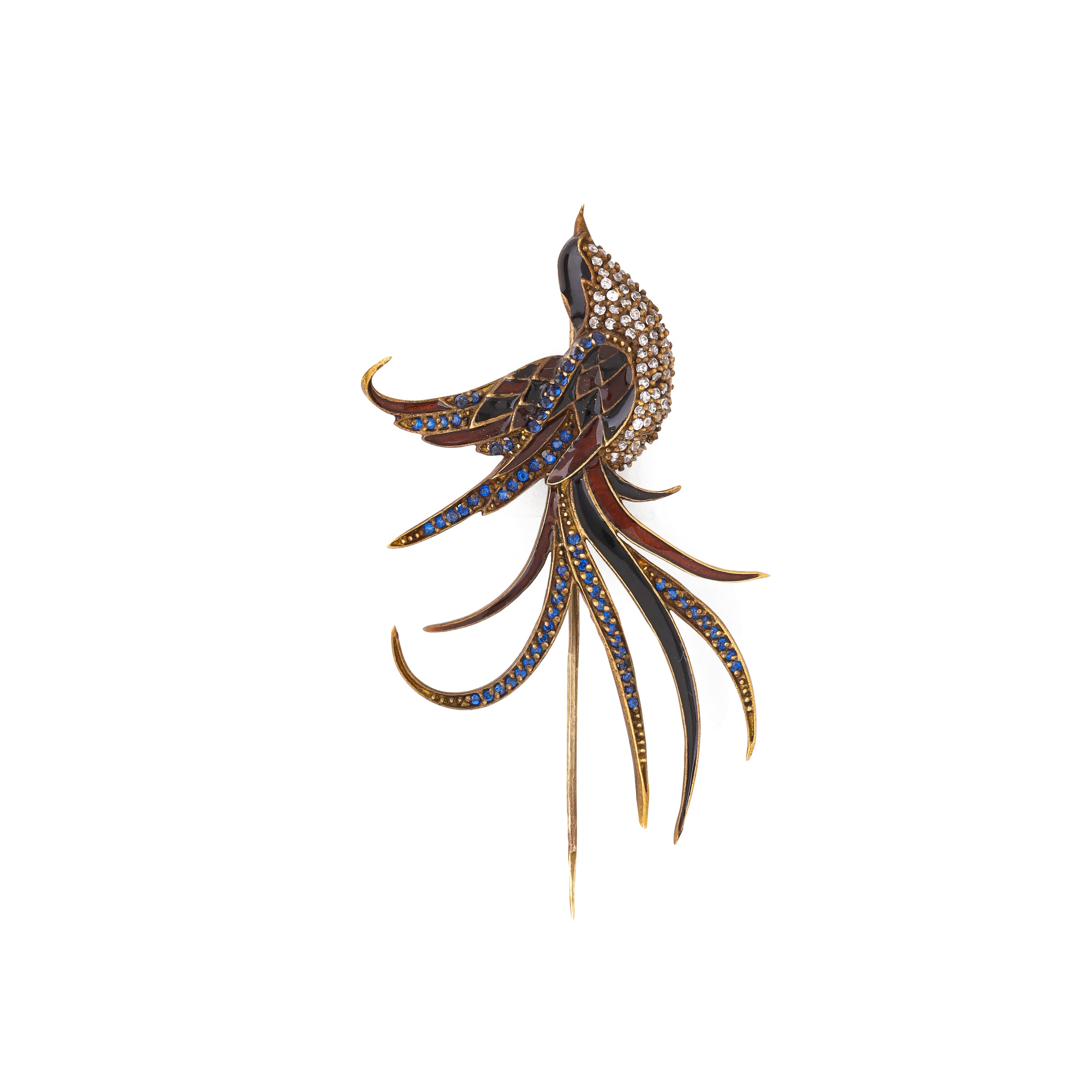 Antique Bird Brooch