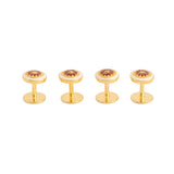 Kutch Kurta Buttons - Maroon  (Set of 4)