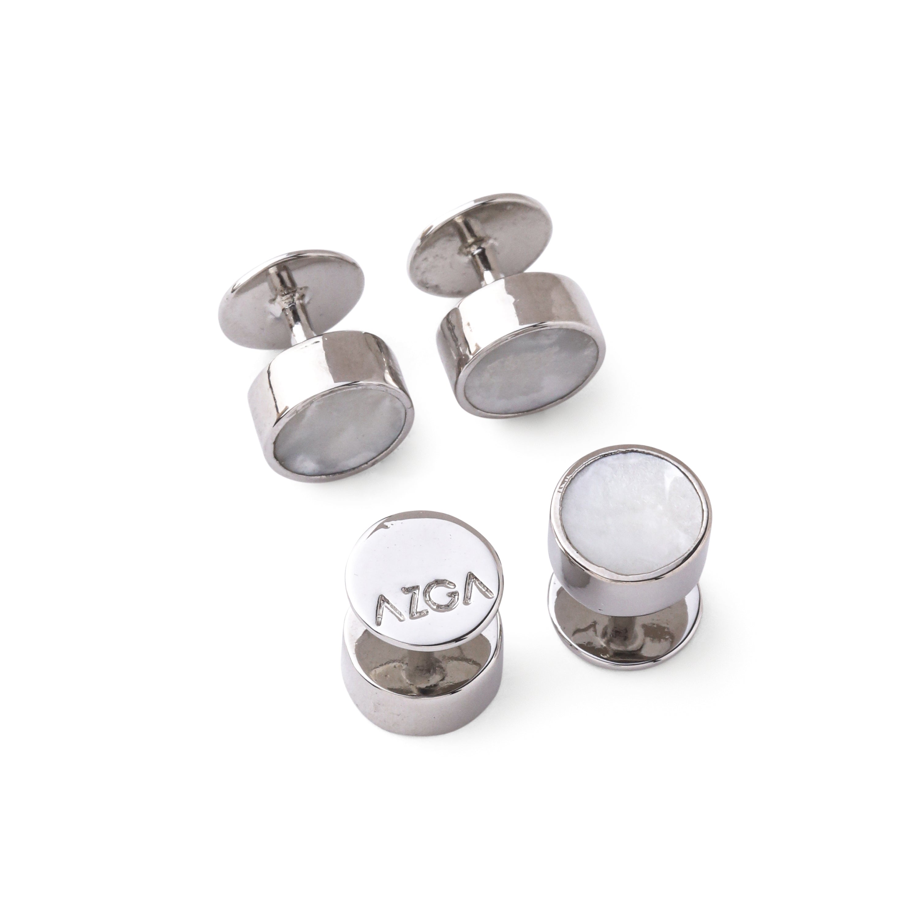 Mother of Pearl Shirt Studs (Set if 4)