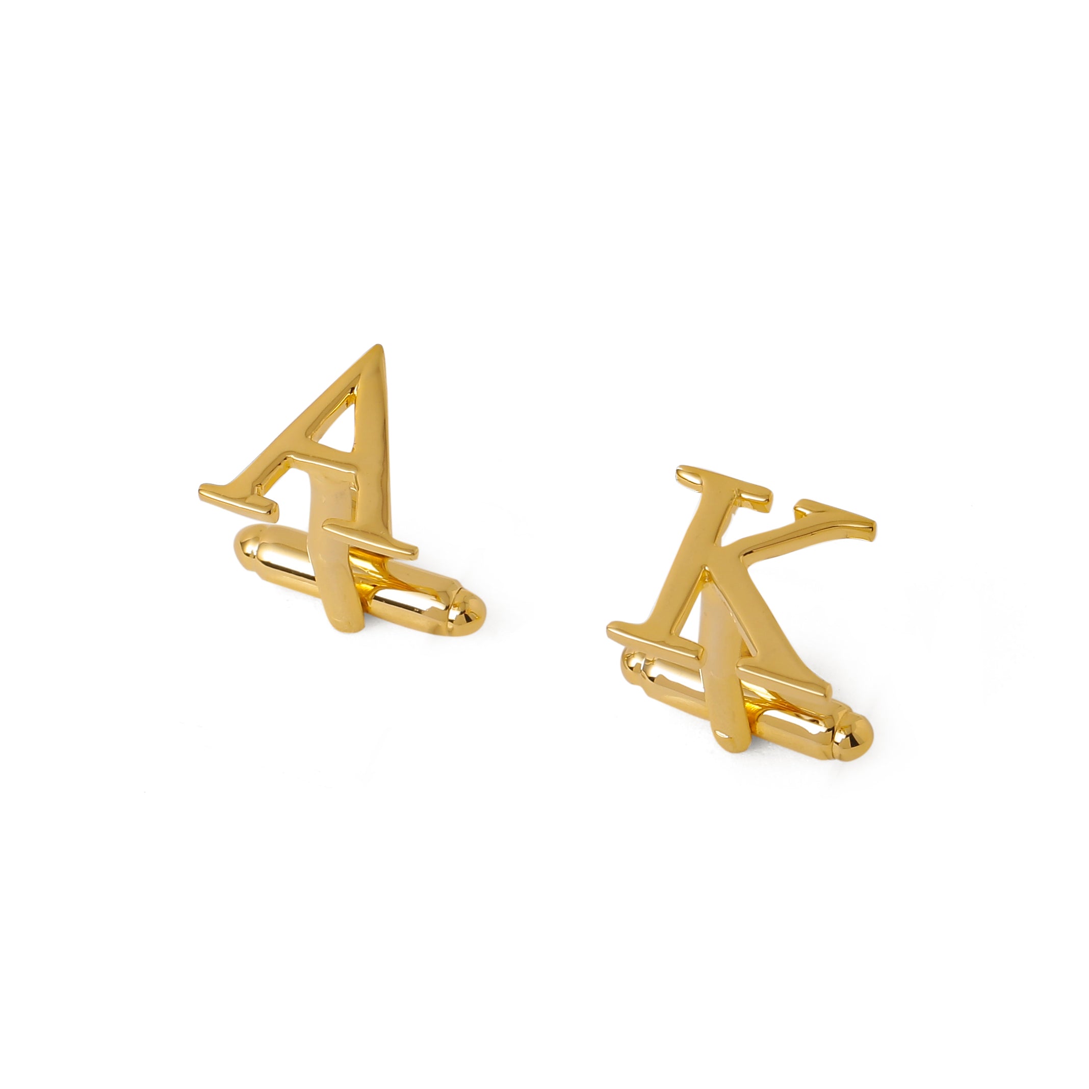 Individual Initial Cufflinks with Engraving