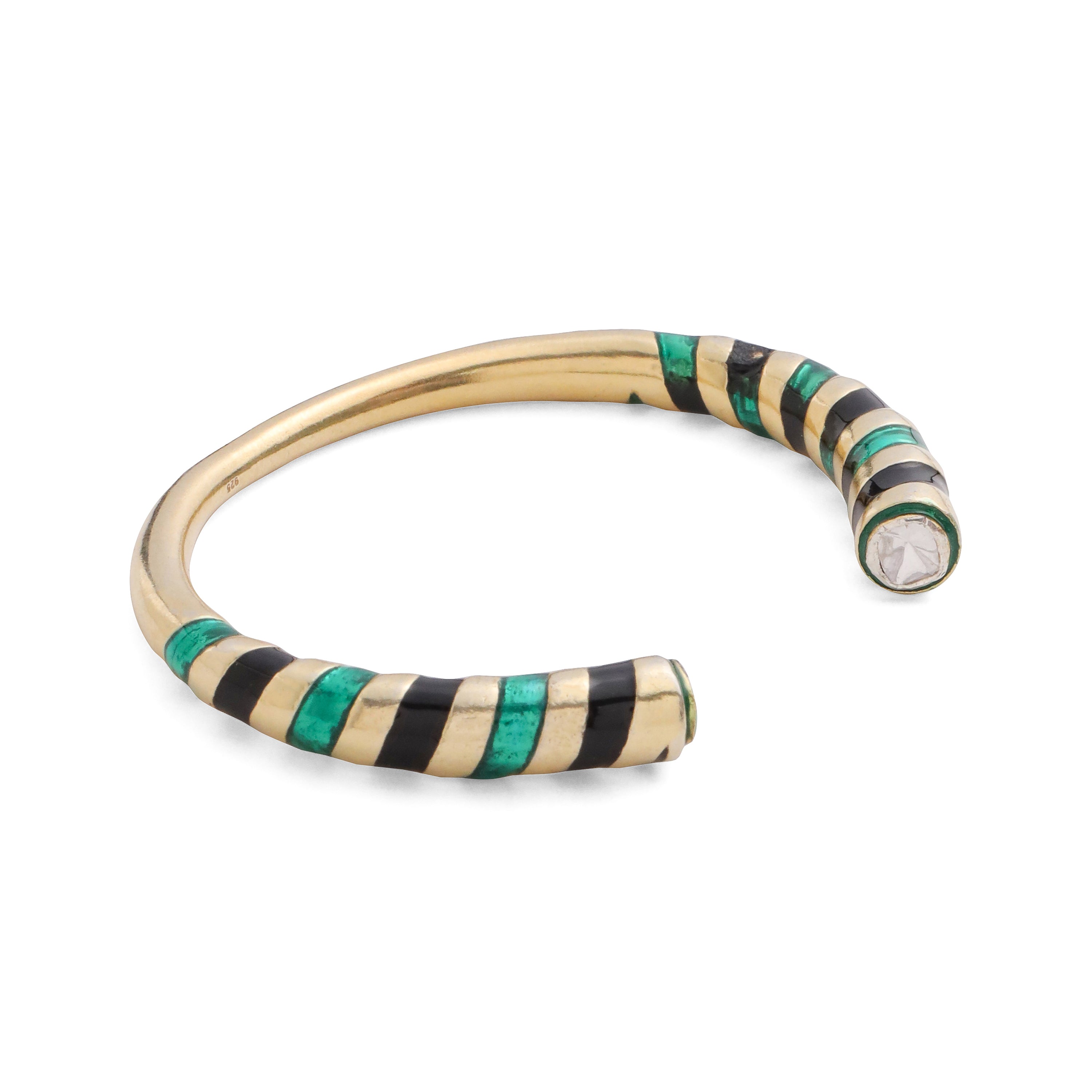 Palermo Dhari Cuff - Mist Green