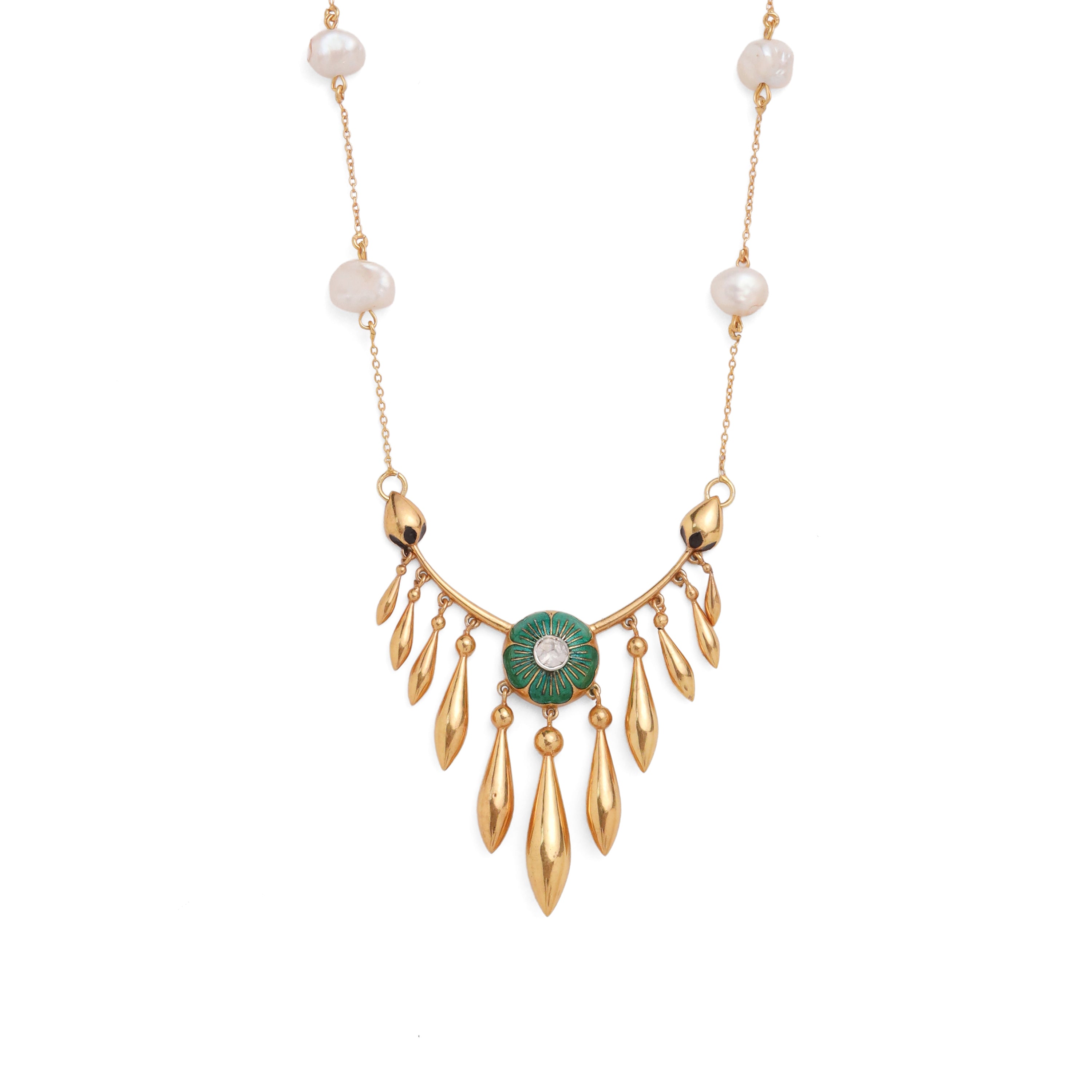 Palermo Dream Necklace - Mist Green