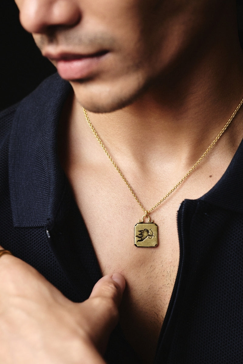 Cupid Necklace - Gold