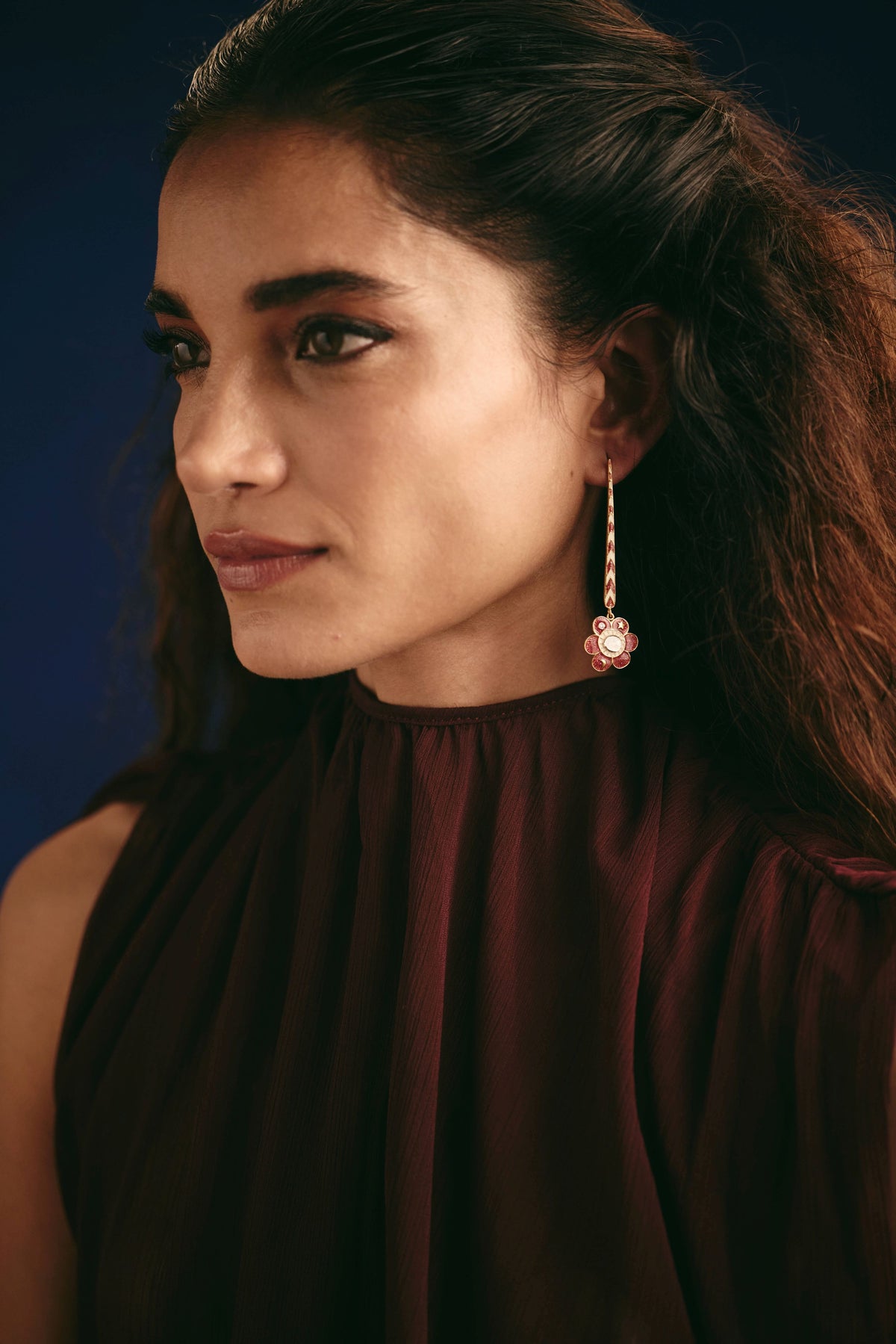 Pomelia Tila Dangling Earrings