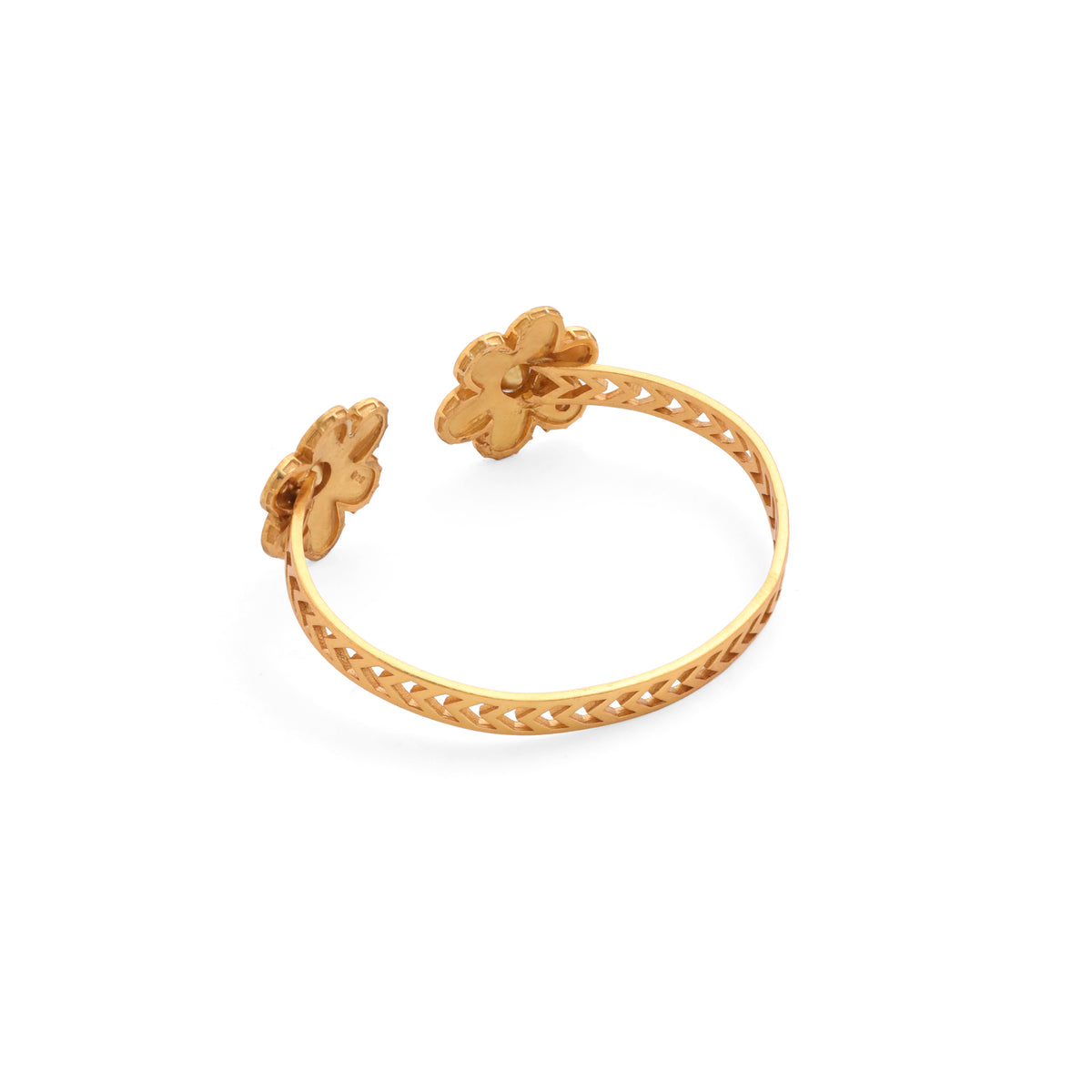 Pomelia Open Cuff - Purple