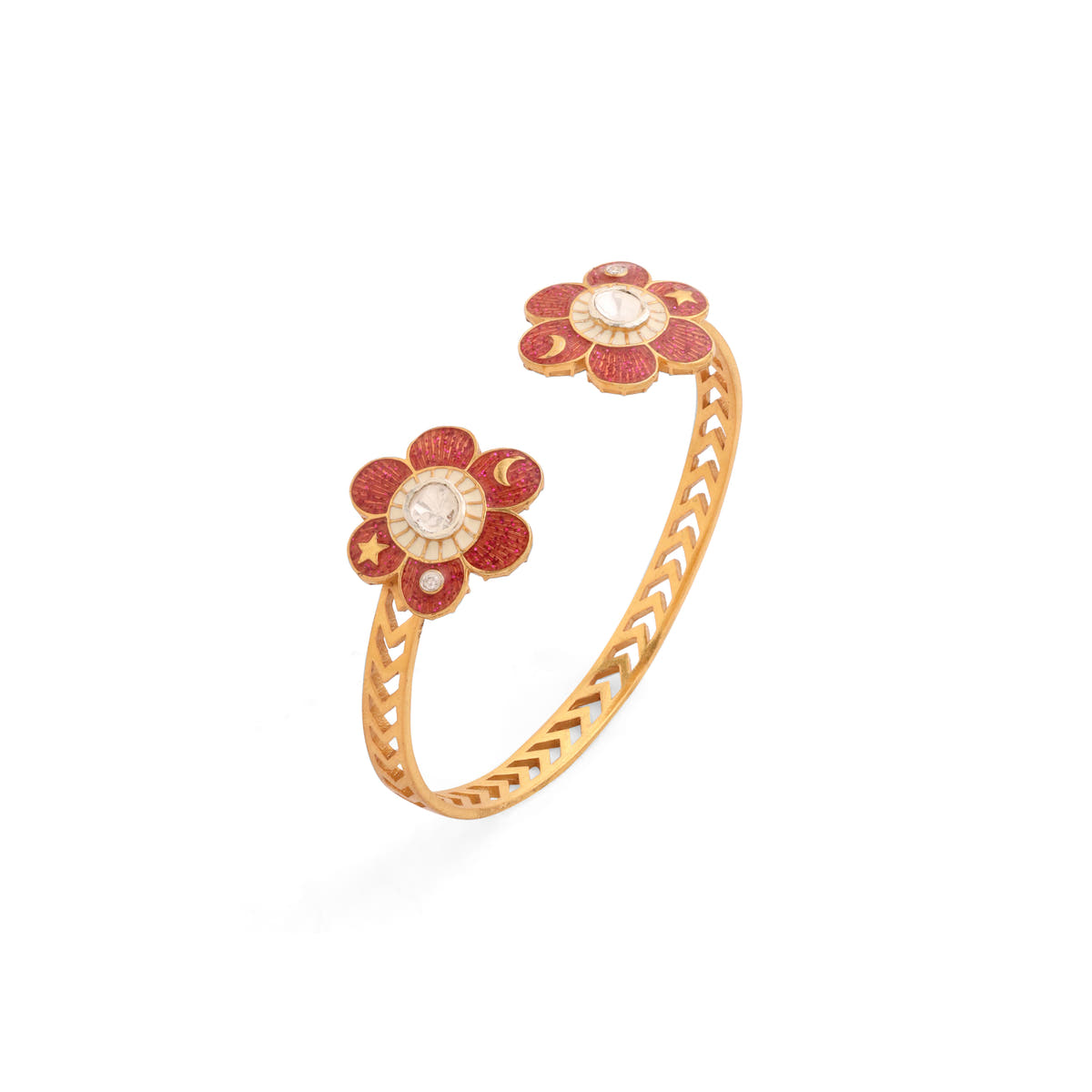 Pomelia Open Cuff - Pink