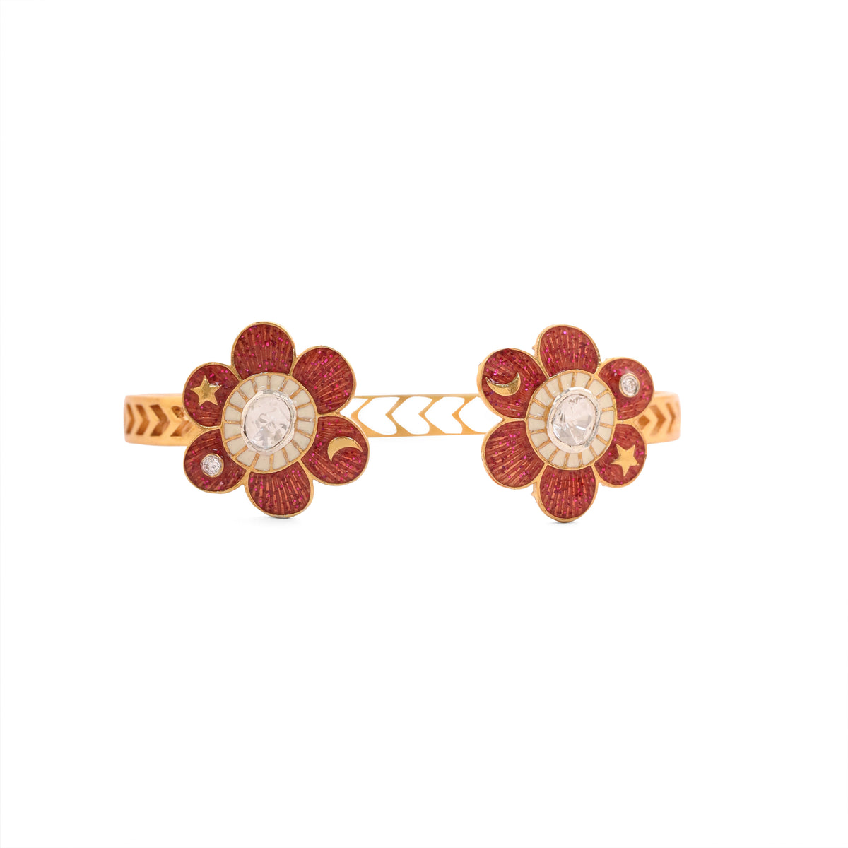 Pomelia Open Cuff - Pink