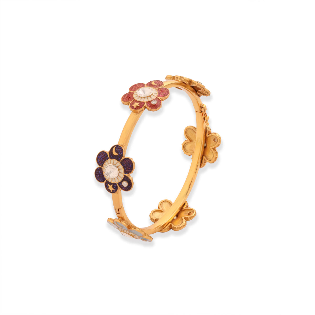 Pomelia Chand Sitara Cuff