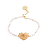 HEART CHAKRA PEARL BRACELET