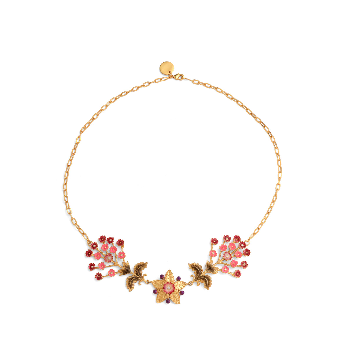 Zora Blushing Dynasty Enamel Choker