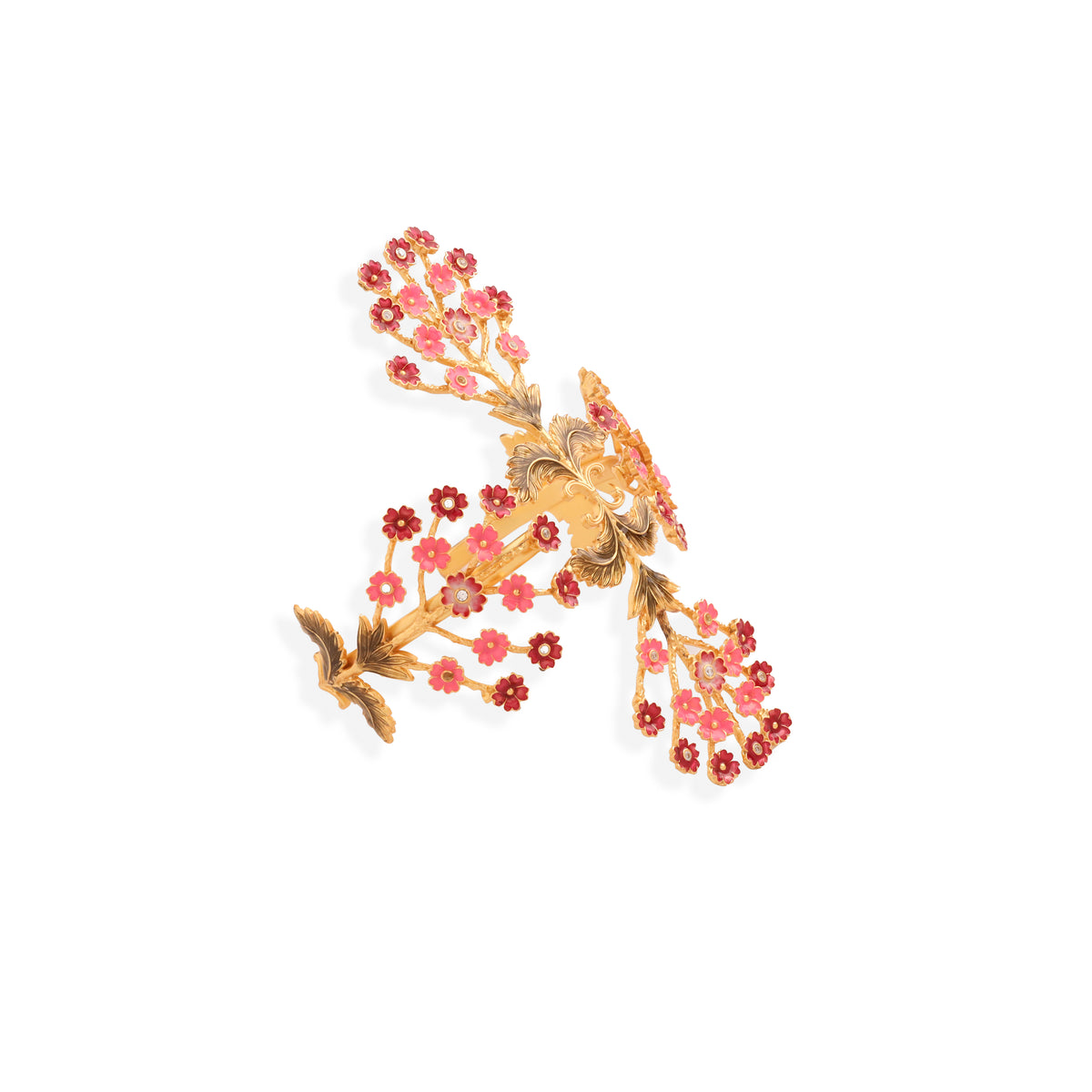 Zora Blushing Dynasty Enamel Hand Cuff