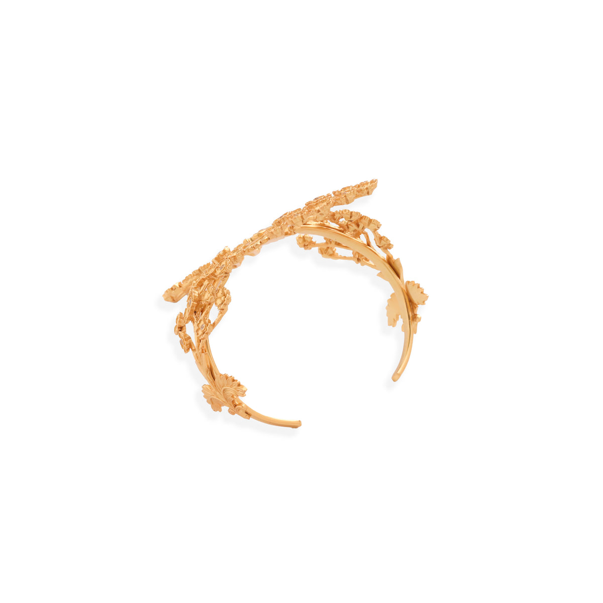 Zora Golden Dynasty Floral Hand Cuff