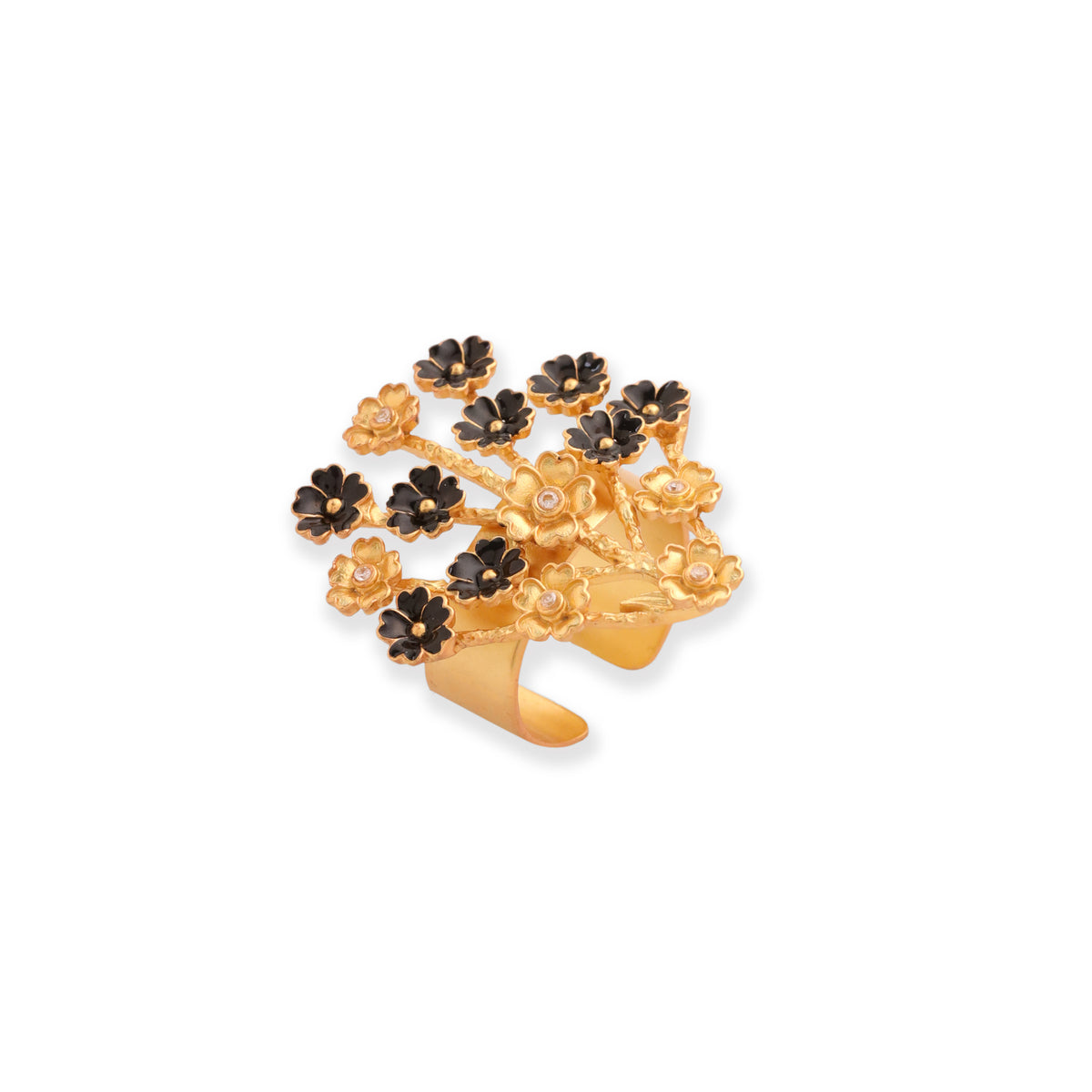 Zora Élan Floral Ring