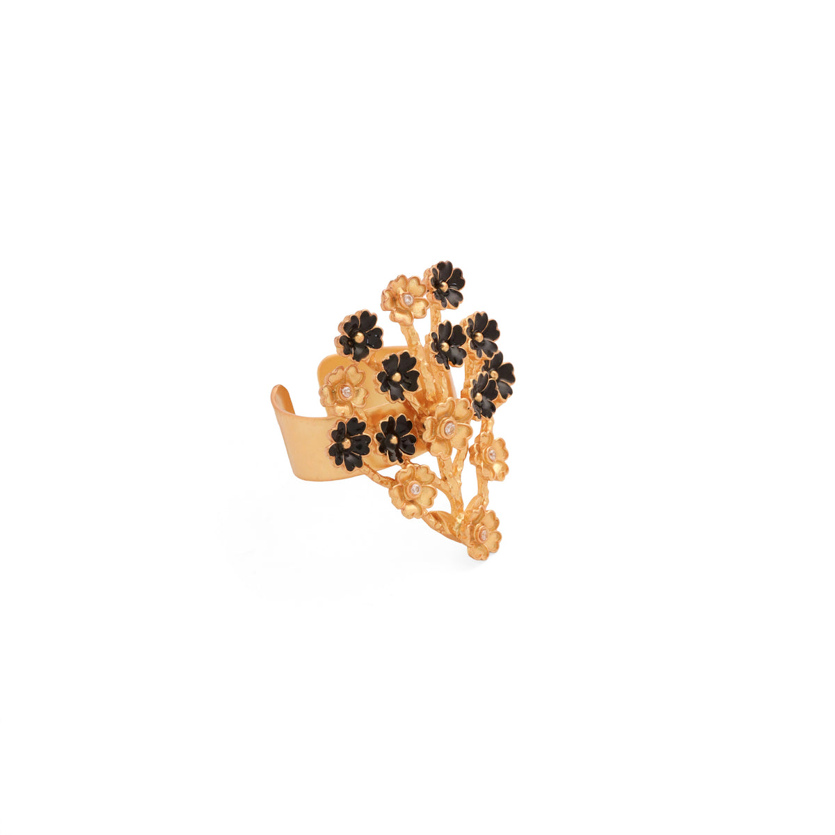 Zora Élan Floral Ring