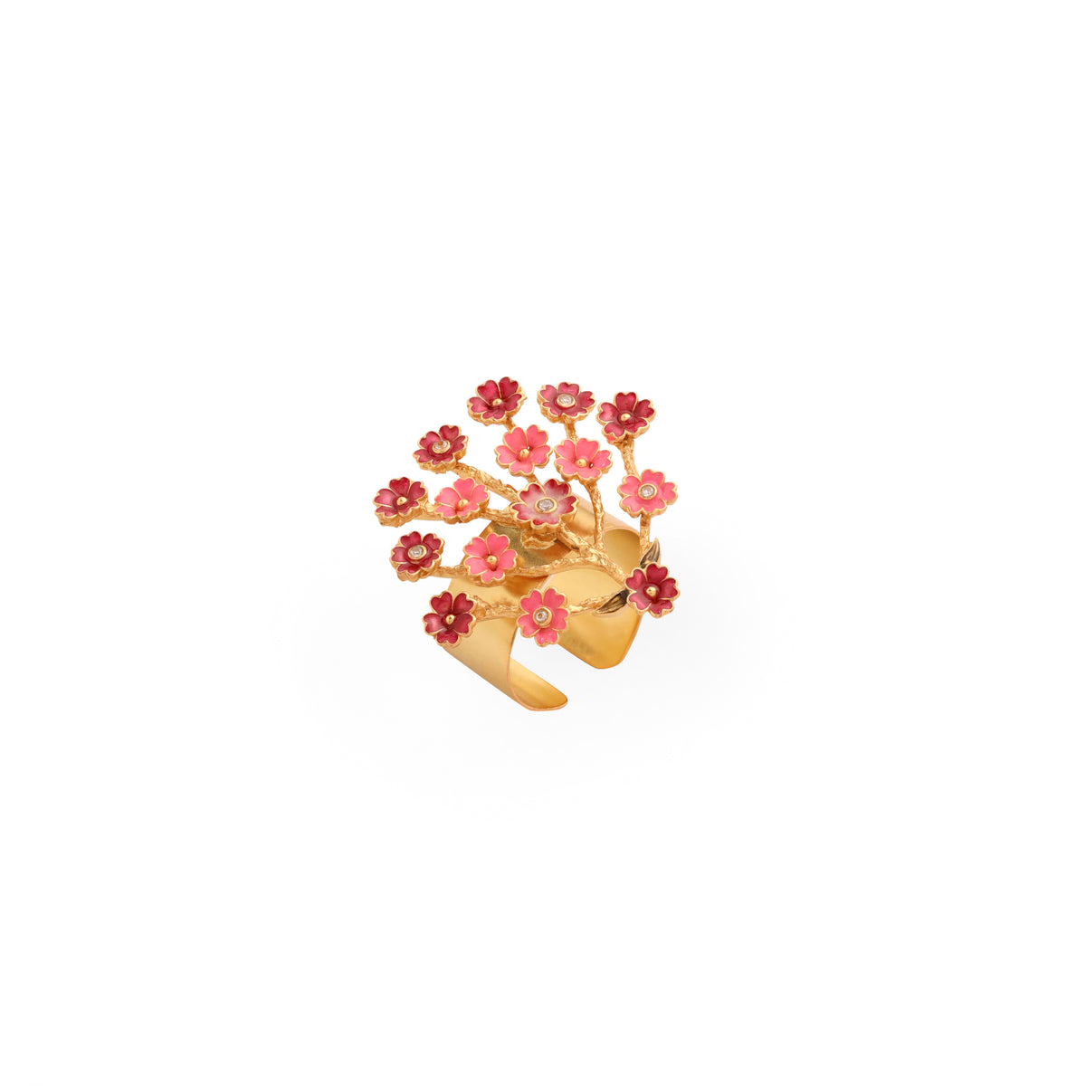Zora Blushing Dynasty Enamel Ring
