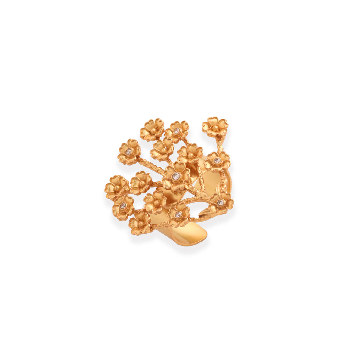 Zora Golden Dynasty Floral Ring