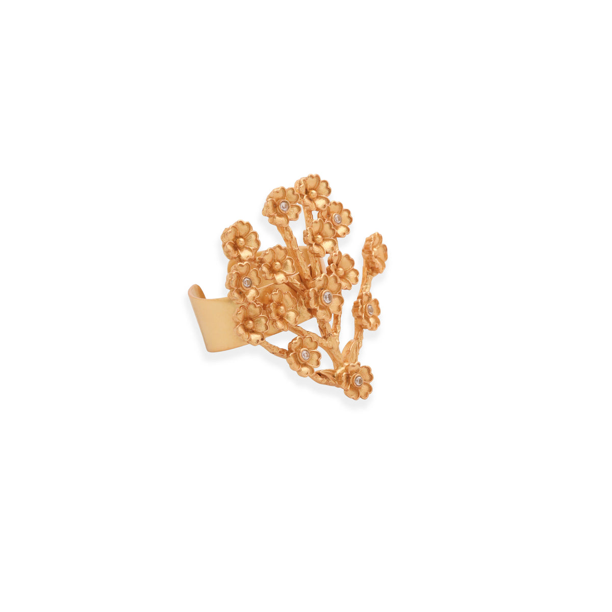 Zora Golden Dynasty Floral Ring