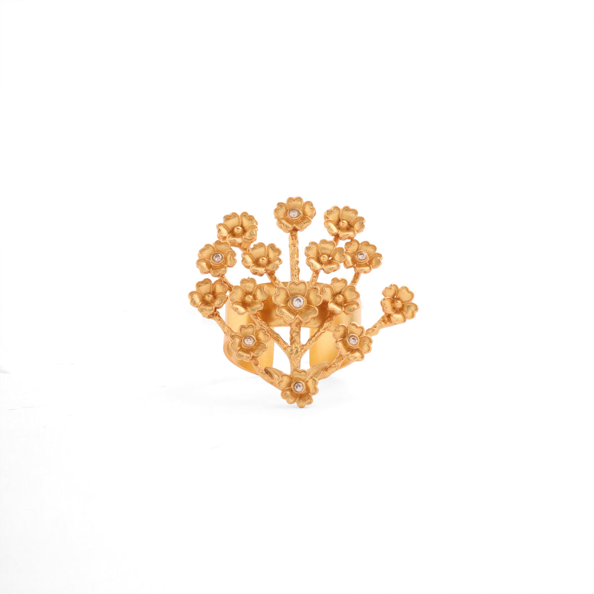 Zora Golden Dynasty Floral Ring