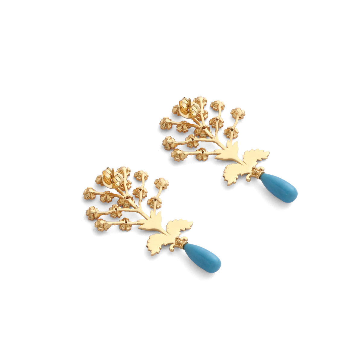 Zora Blushing Dynasty Drop Earrings