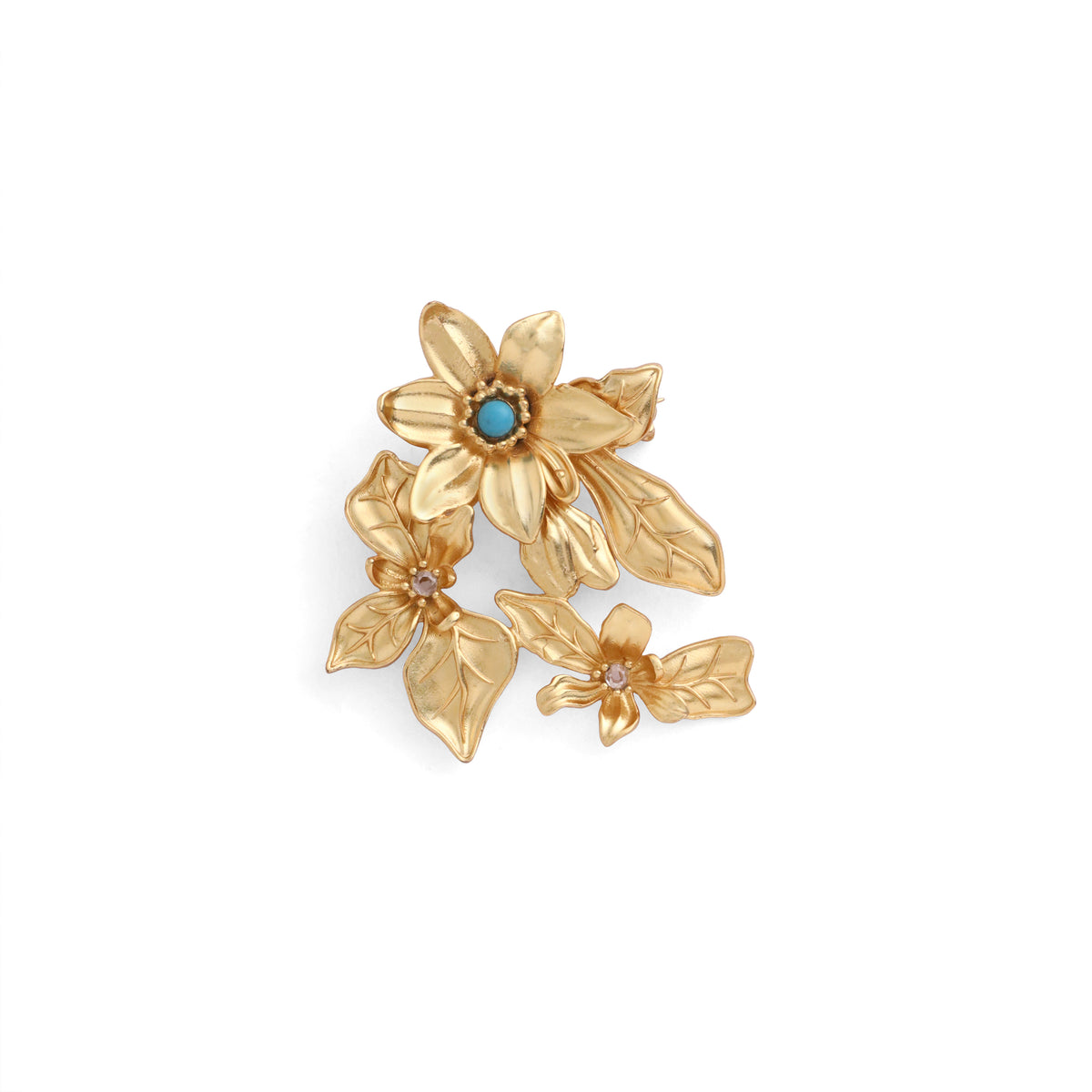 BOTANICAL FLORA BROOCH