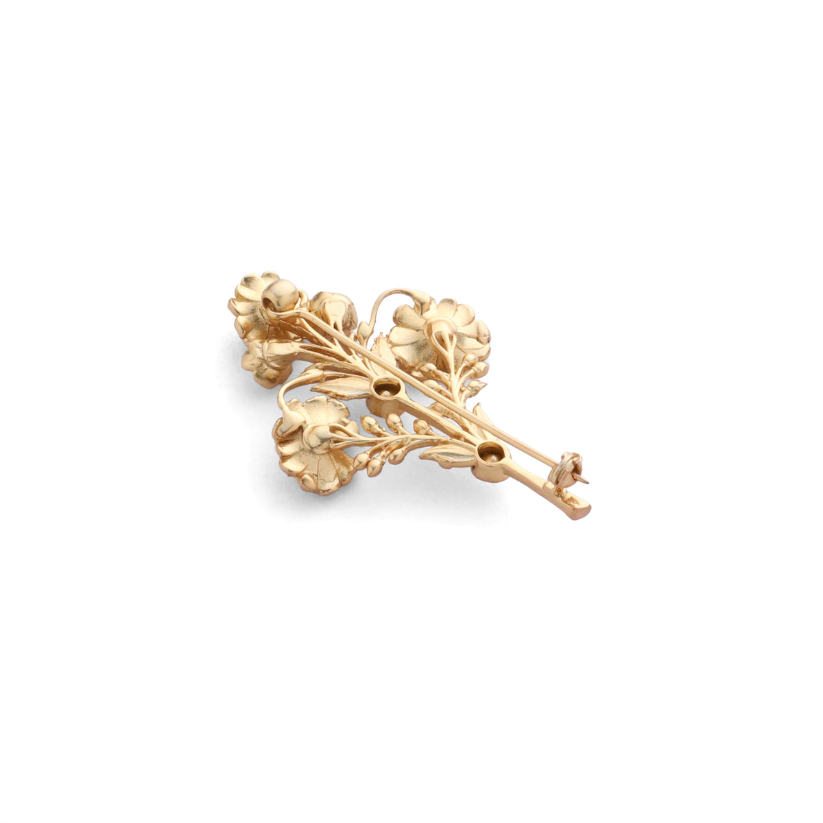 AURELIA BOTANICAL BROOCH-BLUE