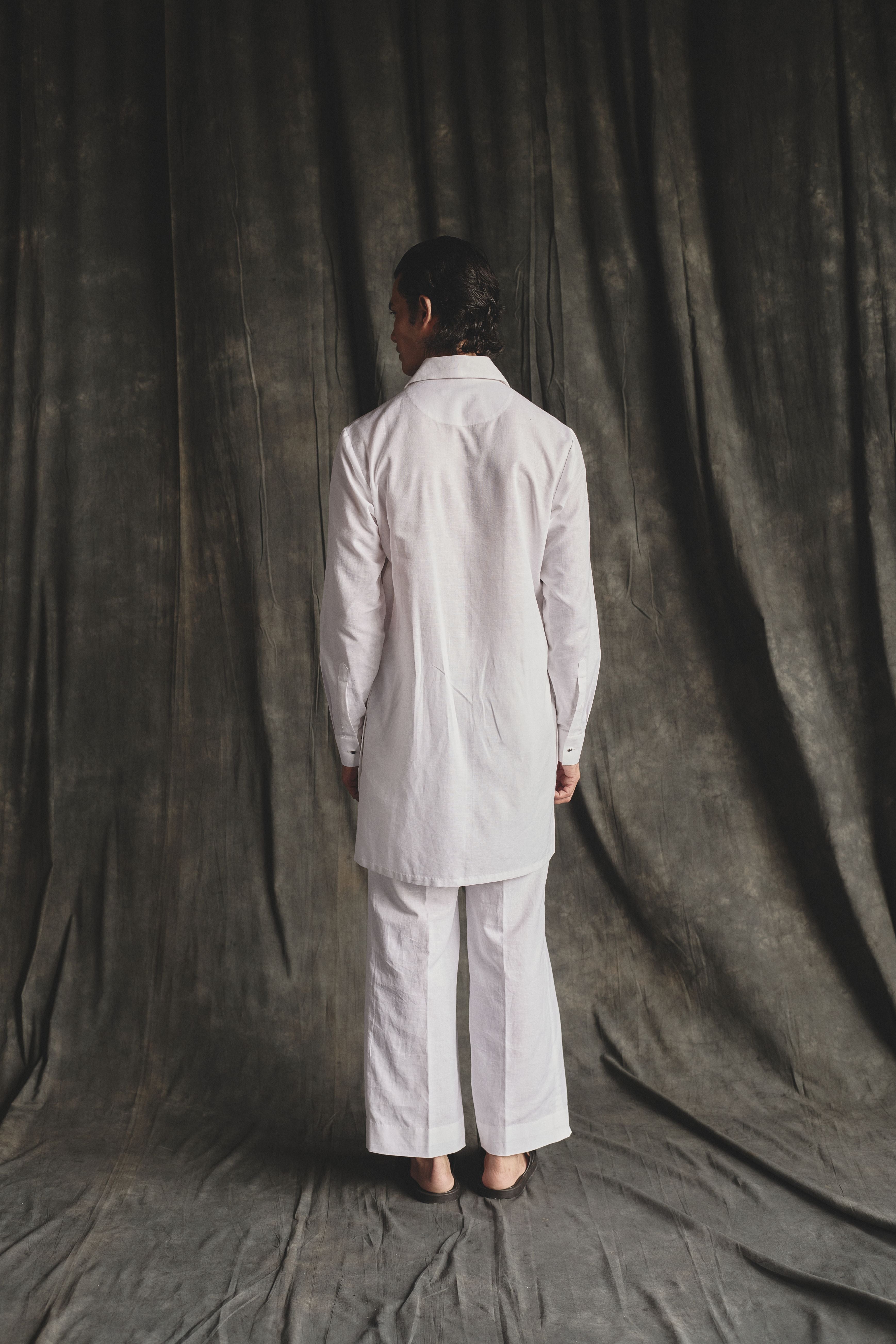 Resort Kurta Set - White