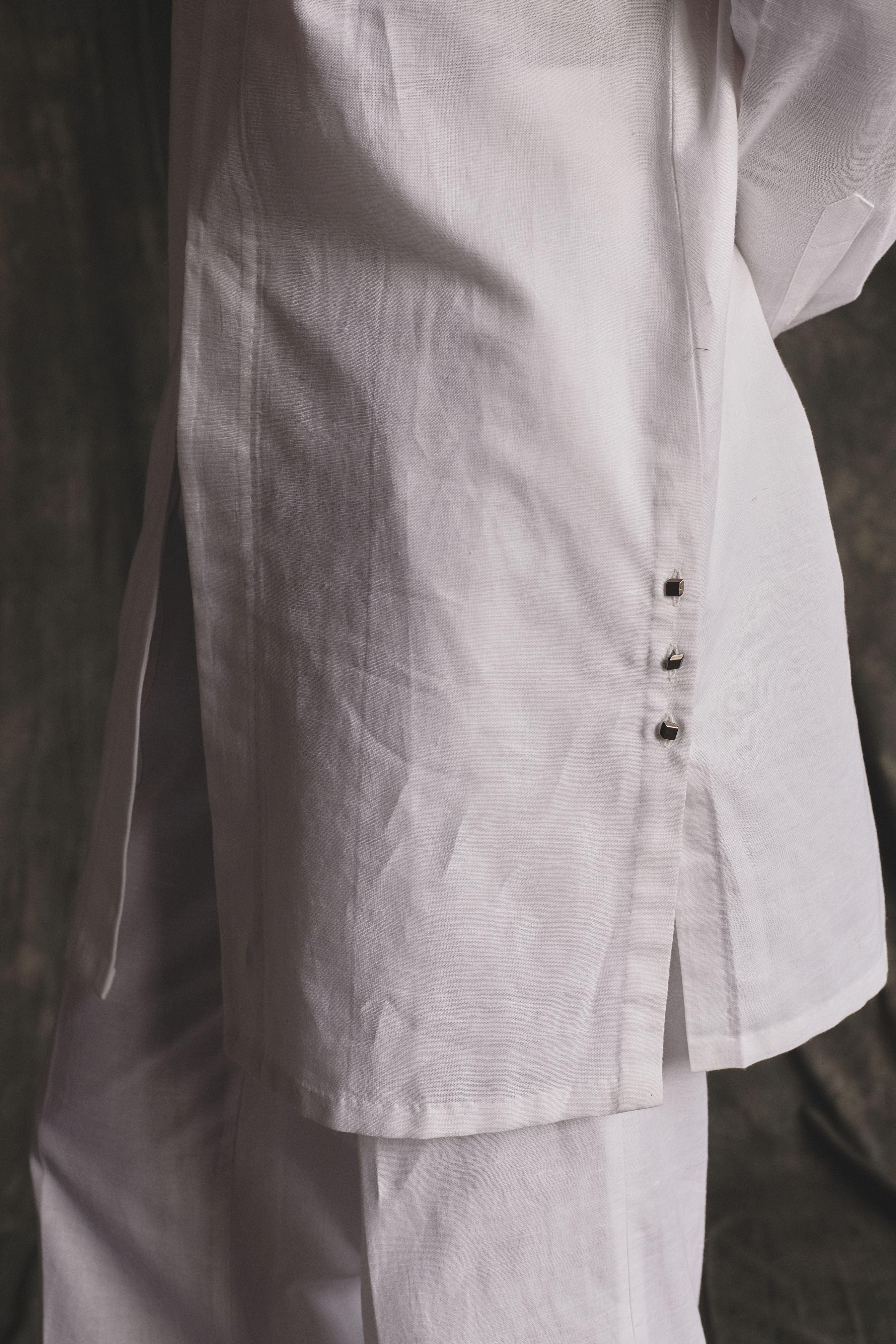 Resort Kurta Set - White