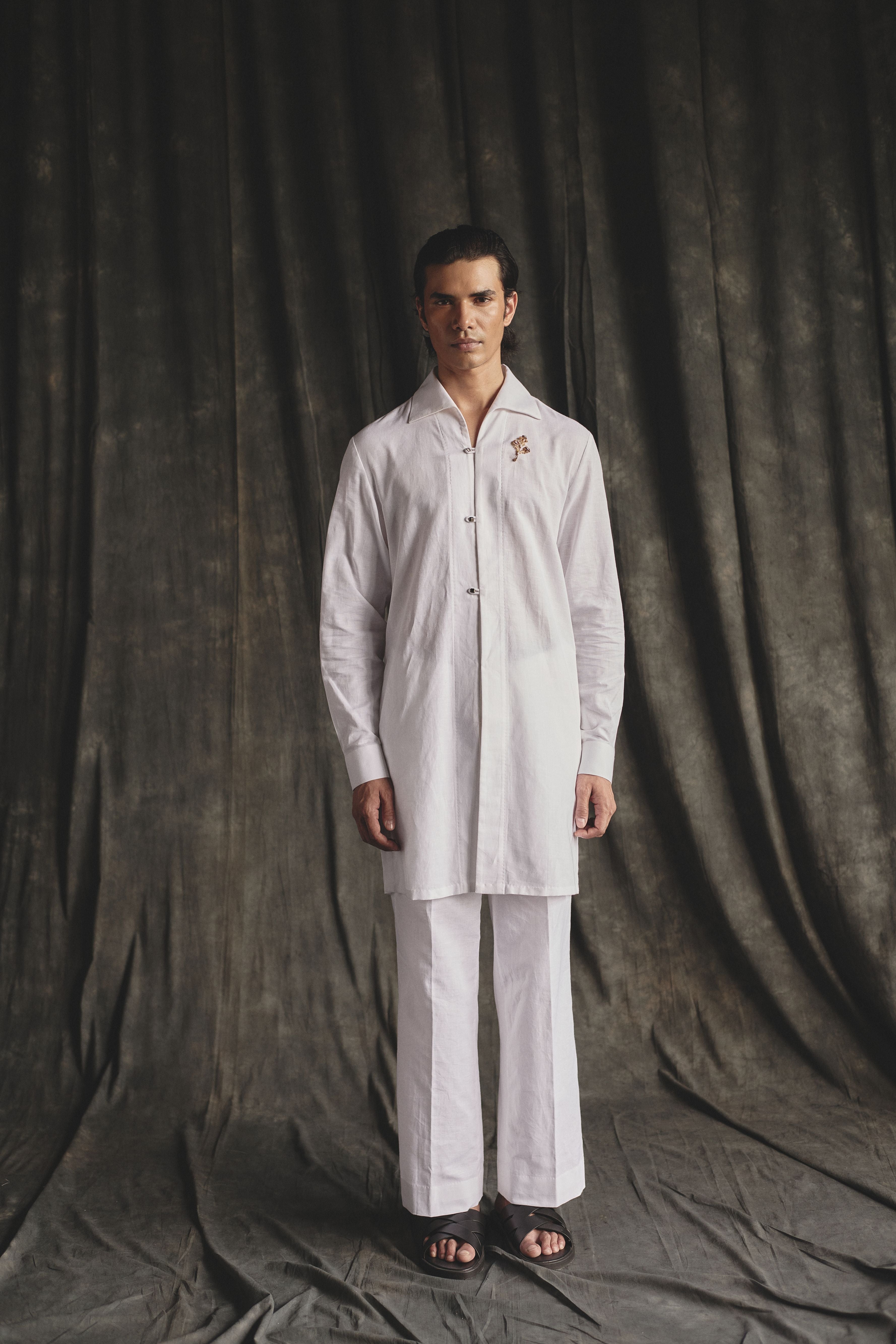 Resort Kurta Set - White