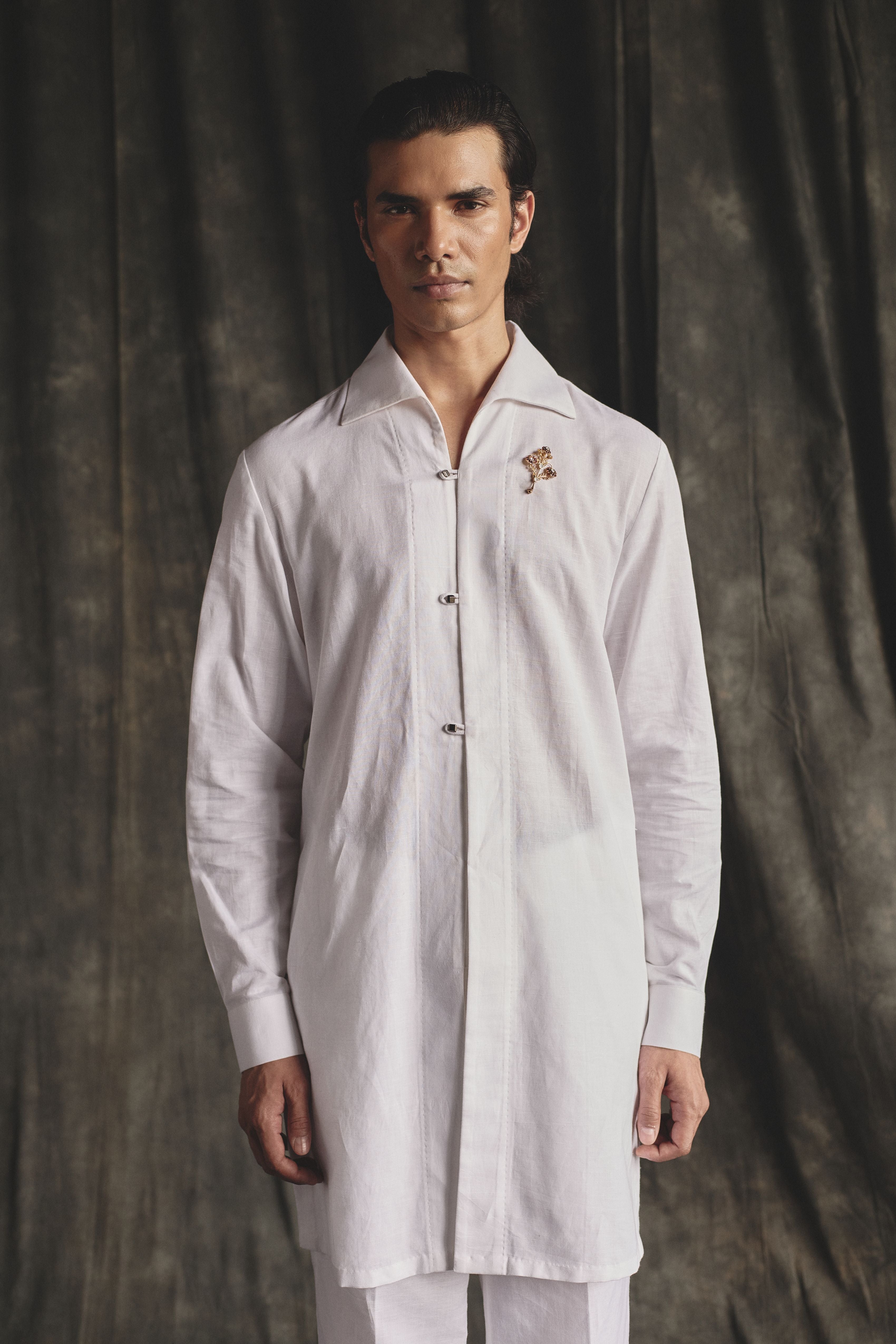 Resort Kurta Set - White