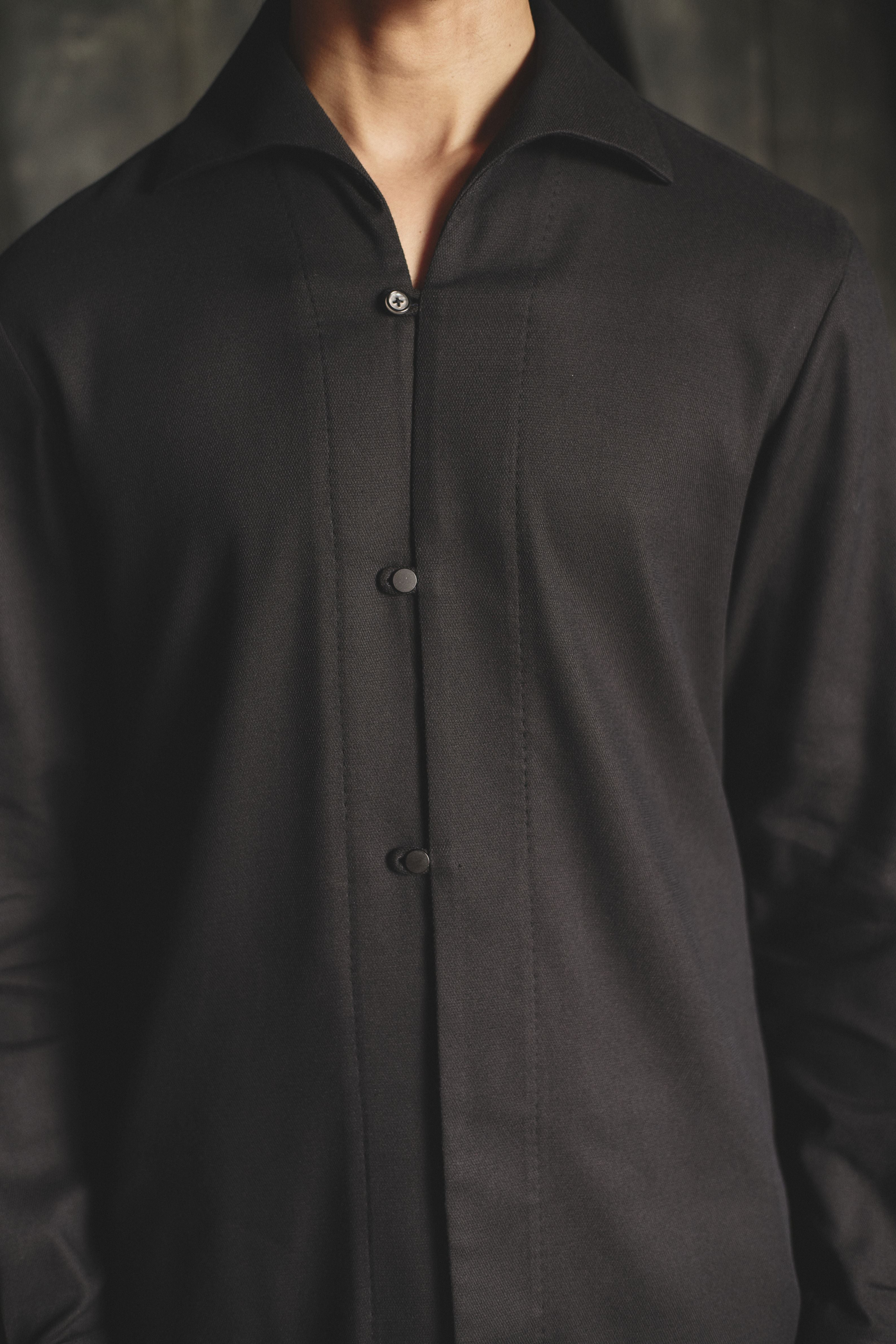 Resort Kurta Set - Black