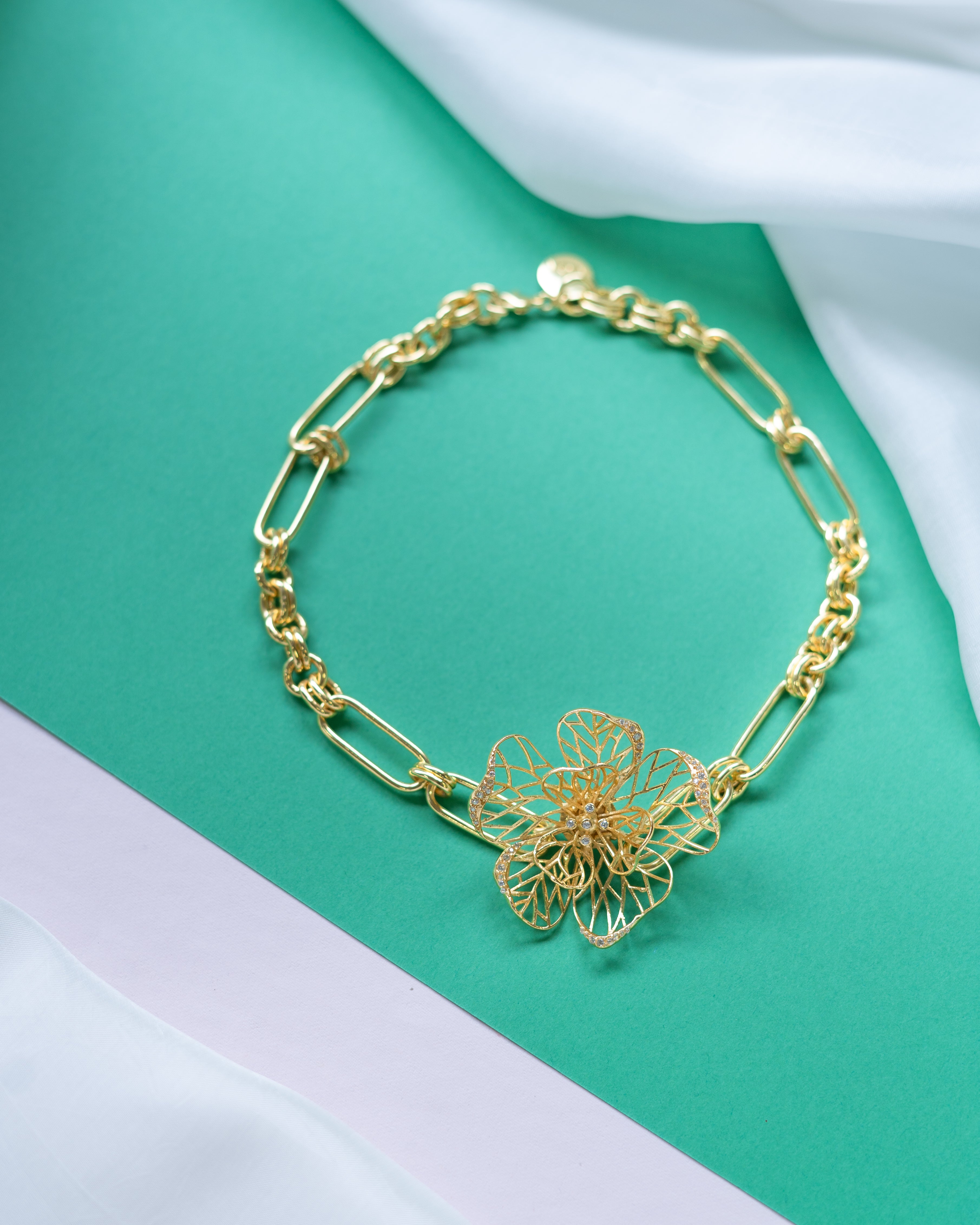 Fiore oro Necklace