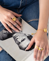 Classic knot ring - I'm love