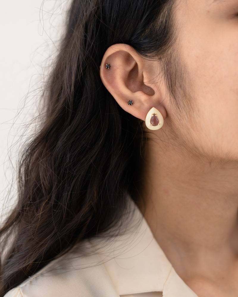 Drop Earring - Ivory