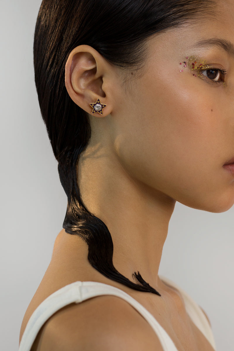 Tara Polki Studs
