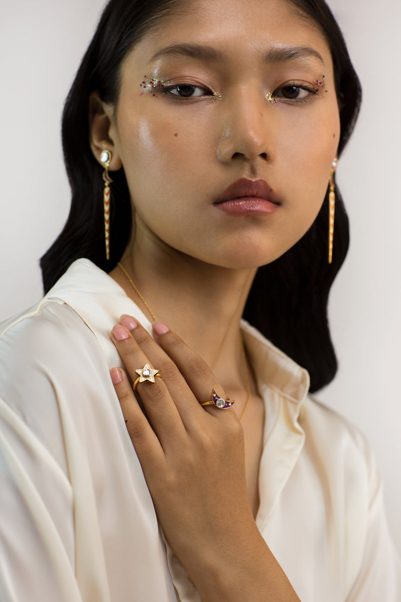 Tila Chand Linear Earrings