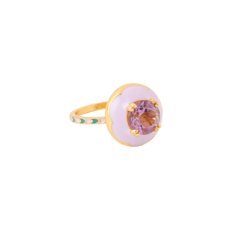 Lavender Palma Ring