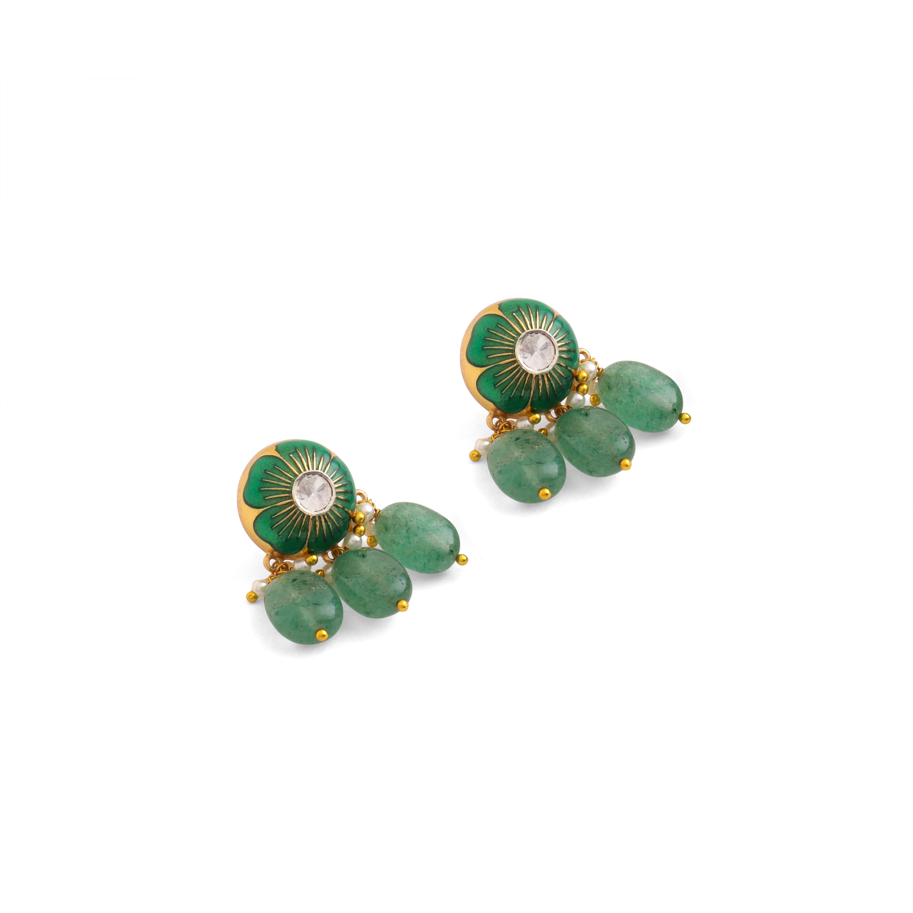 Haribagh Polki Earrings