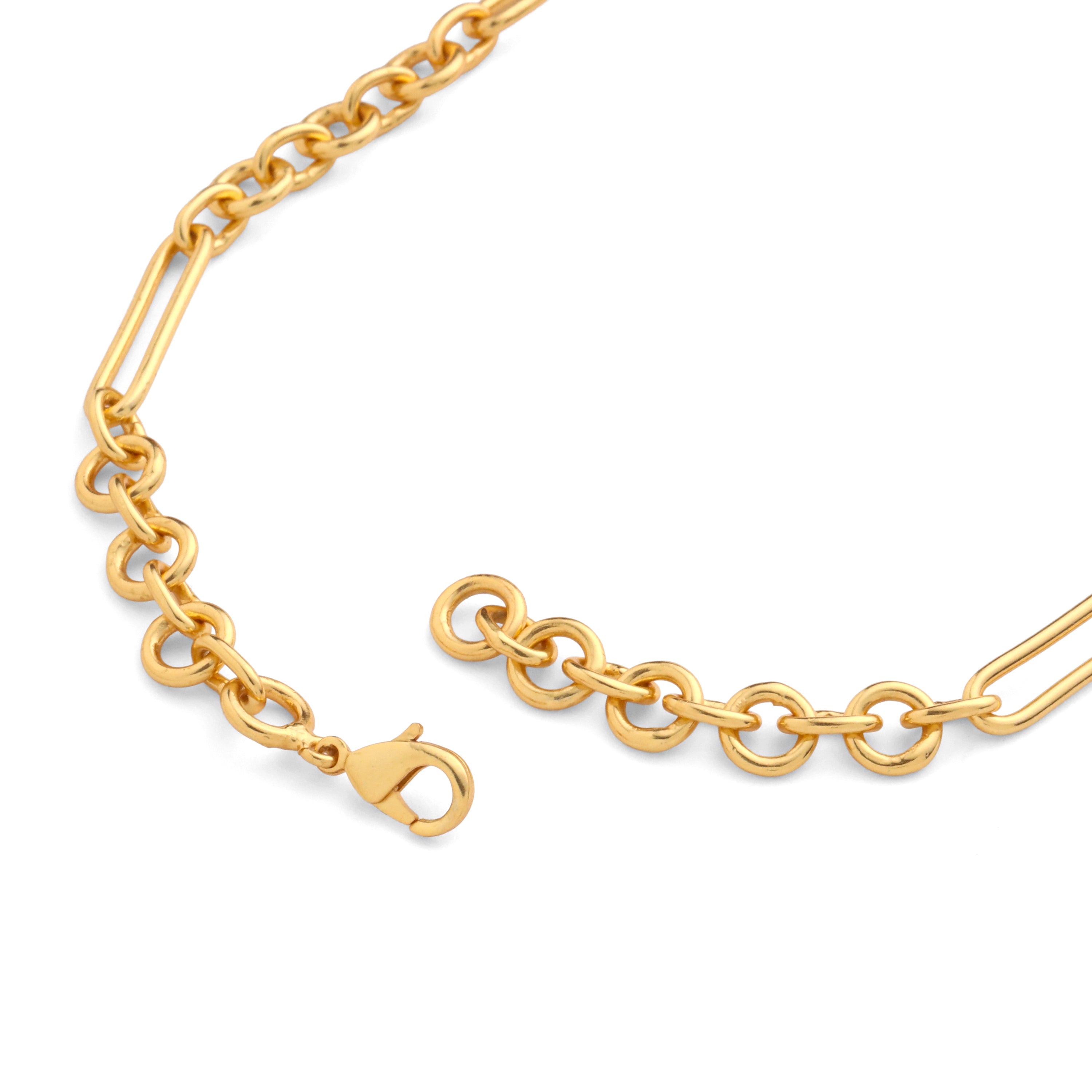 Mother of Pearl Charm Inlay Necklace