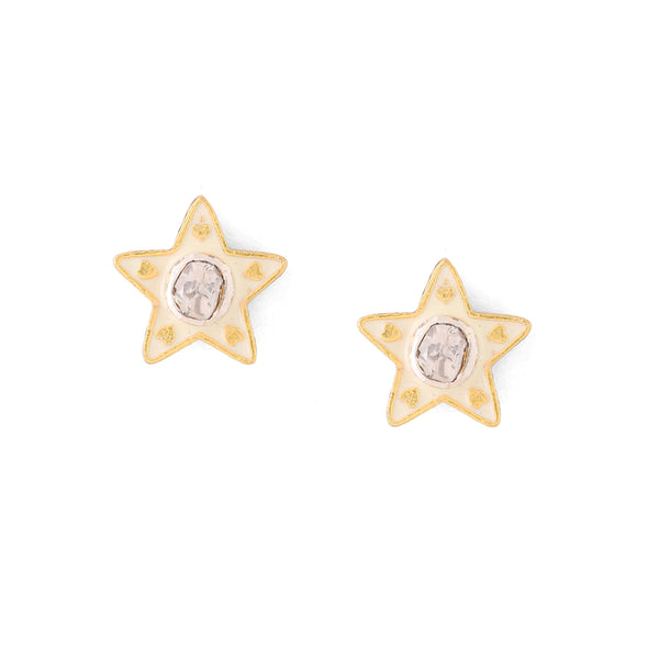 Tara Polki Studs