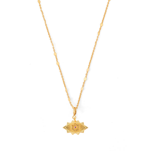 CROWN CHAKRA CHARM NECKLACE