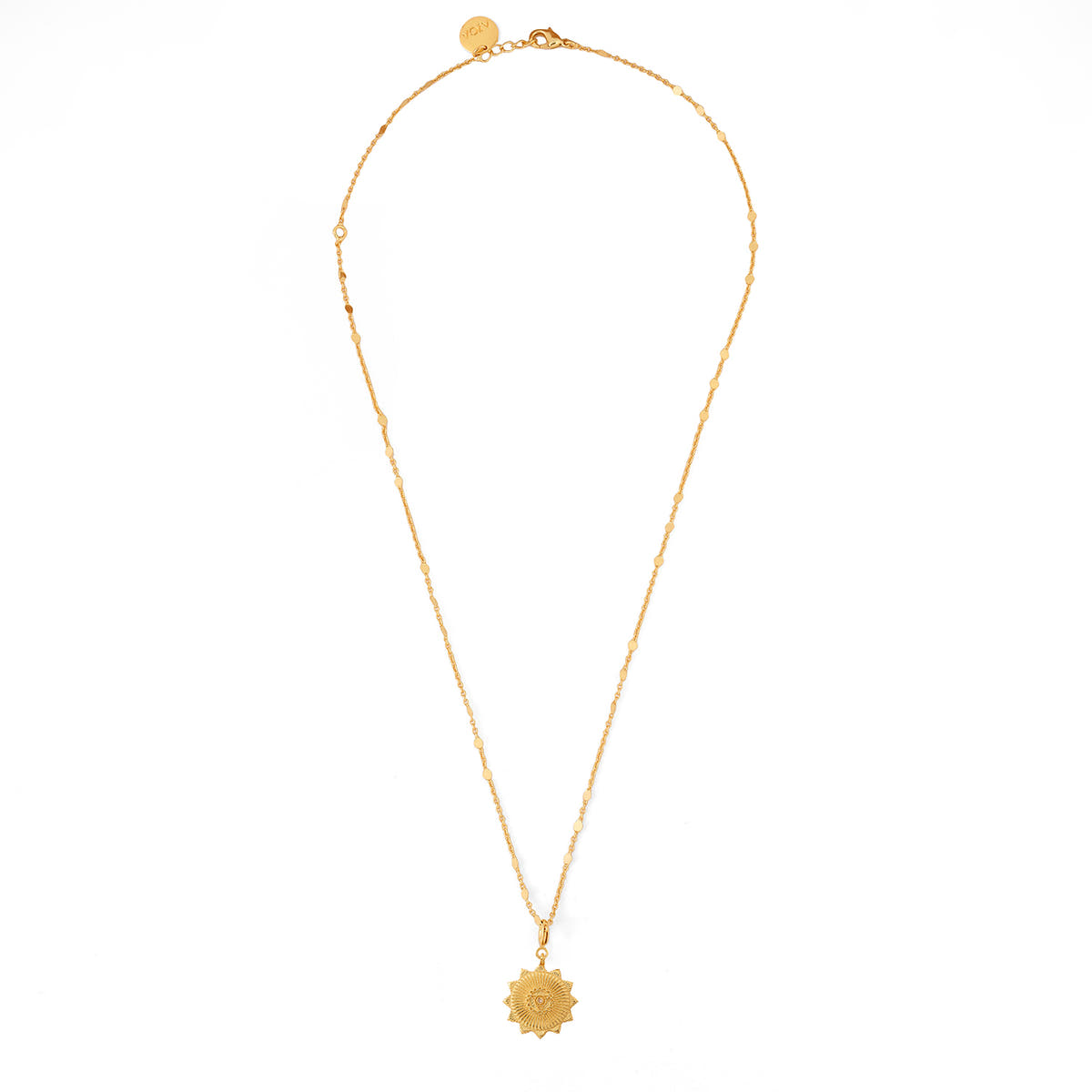 vishuddha chakra charm necklace