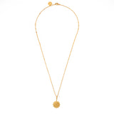 vishuddha chakra charm necklace