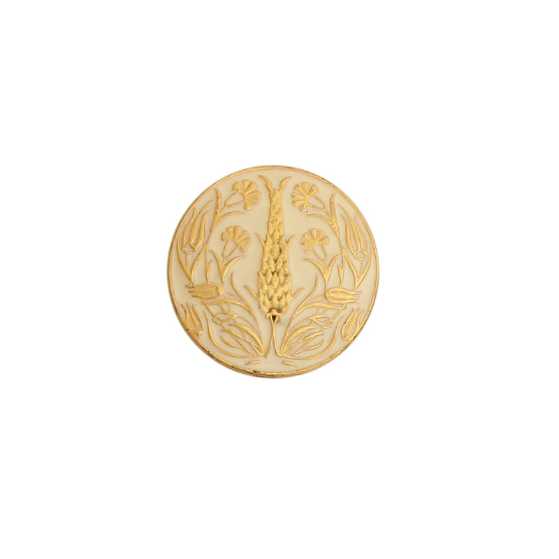 Shalimar button set - Ivory (Set of 7 big and 6 small)