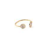 Third eye mother of pearl bangle
